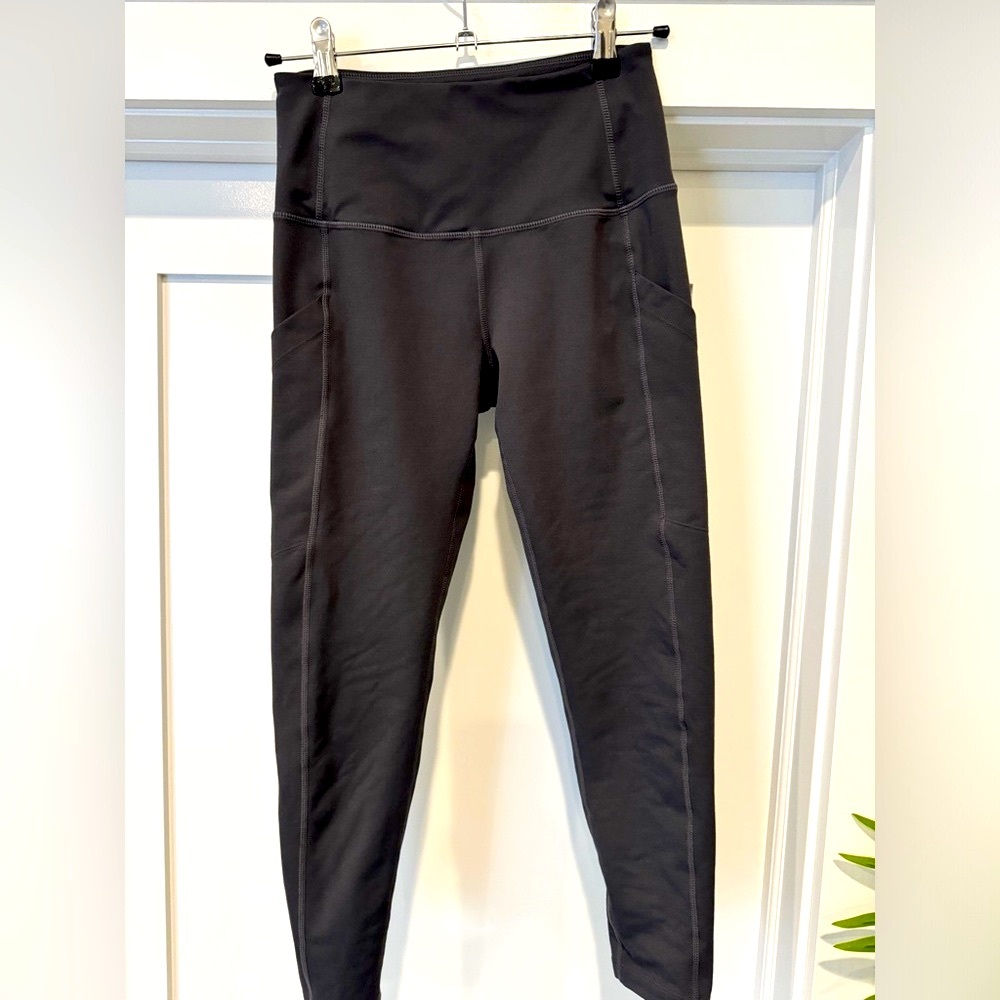 Zella leggings, charcoal, size small from Nordstrom